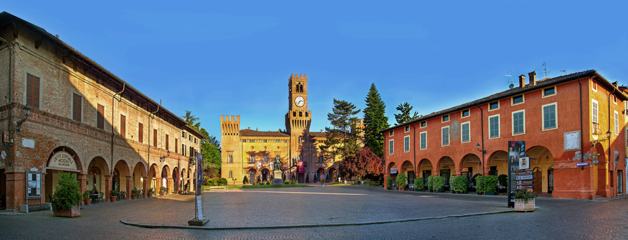 Piazza Verdi di Busseto